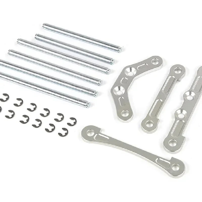 CNC Alloy Bolt Positional Sheet Hinge Pin Suspension Pivot Axle Pin Kit fit HPI Baja 5B 5T 5SC King Motor Truck