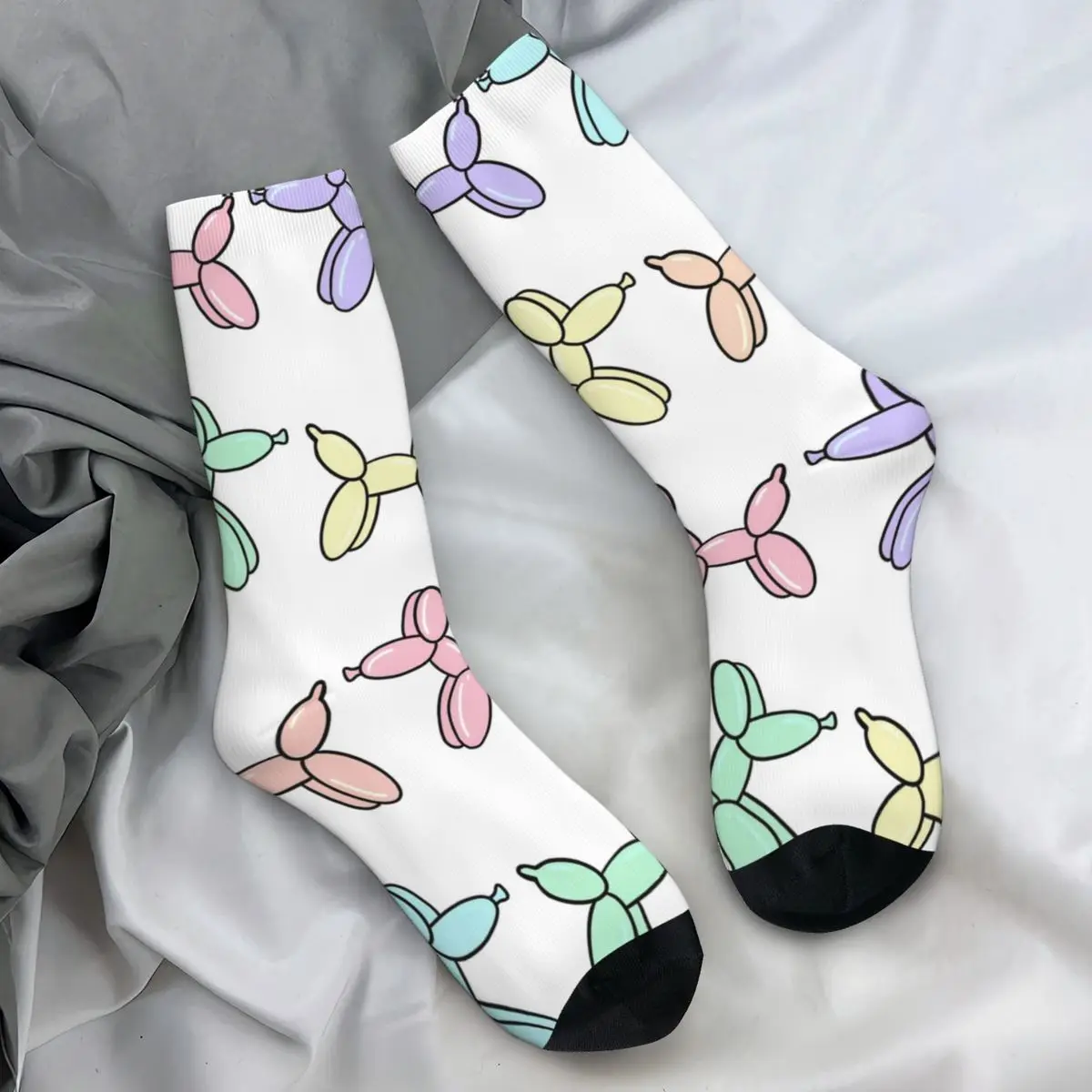 

Мягкие носки с воздушными шарами для собак, мужские носки с животными, мягкие дышащие носки, новинка, зимние уличные спортивные Нескользящие дизайнерские носки, идея для подарка