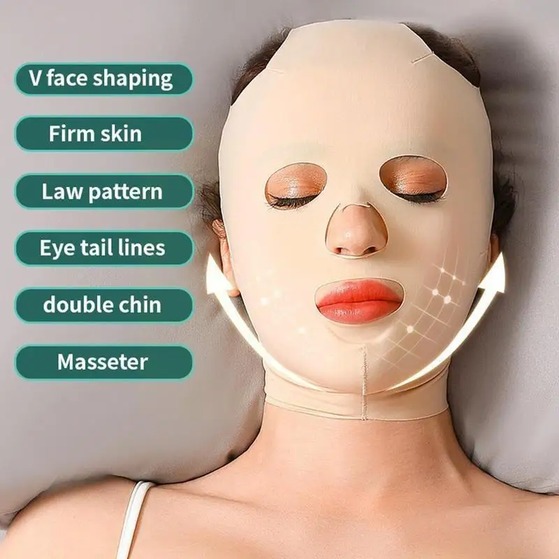 

3D Reusable Face lifting Mask Sleeping Slimming Bandage Beauty Face Shaper Lift Slim Skin Care Mask face Sleeping V tool Fu T4P9