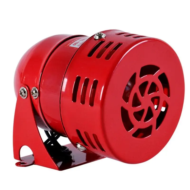 ABGI-2X MS-190 Motoralarm 220V 120DB Roter Mini-Metallmotoralarm Industrieller Schallalarm Elektrischer Diebstahlschutz Motorala – Detail 6