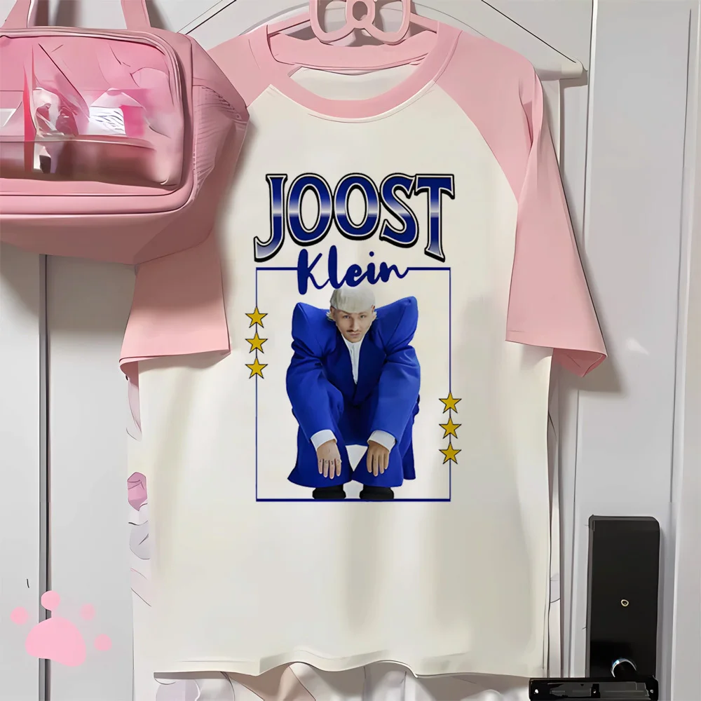 Joost Klein shirt female aesthetic Gothic women Colorful Pastel Trendy top tees Y2k Trendy Grunge 80s Comfortable Psychedelic