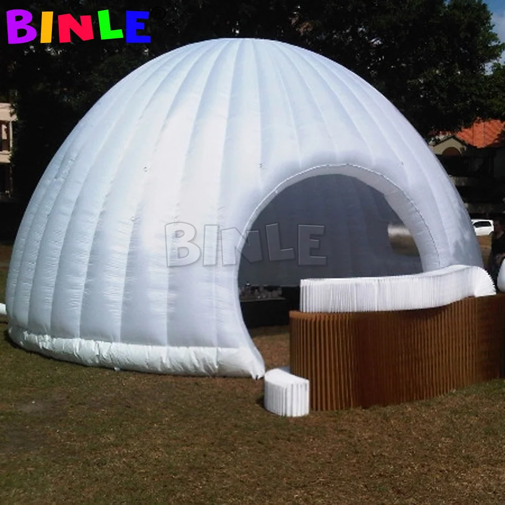 

Multifunctional Party / wedding / events used inflatable dome tent with led for rental