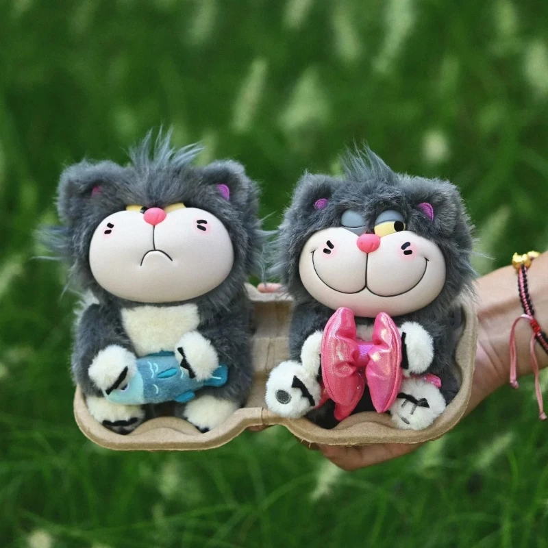 52TOYS Lucifer's Little Schemes Plush Pendant Blind Box Cats & Dogs Figure Trendy Toy Surprise Bag Ornaments Charm Collecte Gift view 5