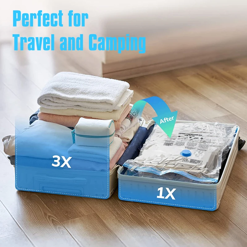 Electric Cordless Air Pump Portable Travel Air Compressor Inflator/Deflator Pumps Vacuum Storage Bag Clothes Comforter Blanket