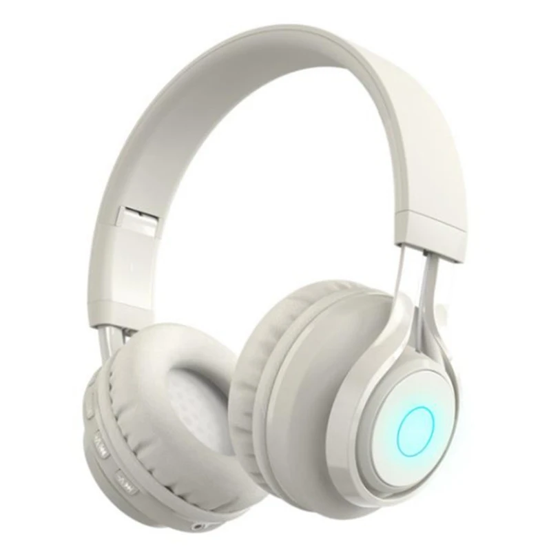 Headphone wanita e-sport permainan nirkabel Bluetooth Headset aktif Noise Cancelling headphone olahraga