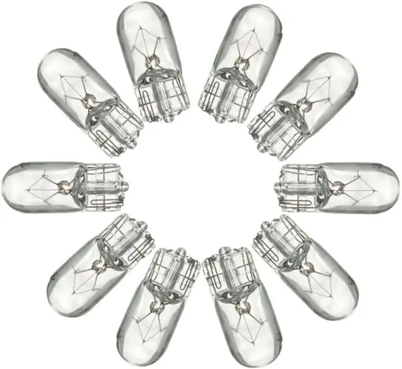 5Pcs 70V T10 W3W 194 / 501 4300K 3W wedges clear car light source Halogen Bulb Signal Interior Car light Lamp car light source