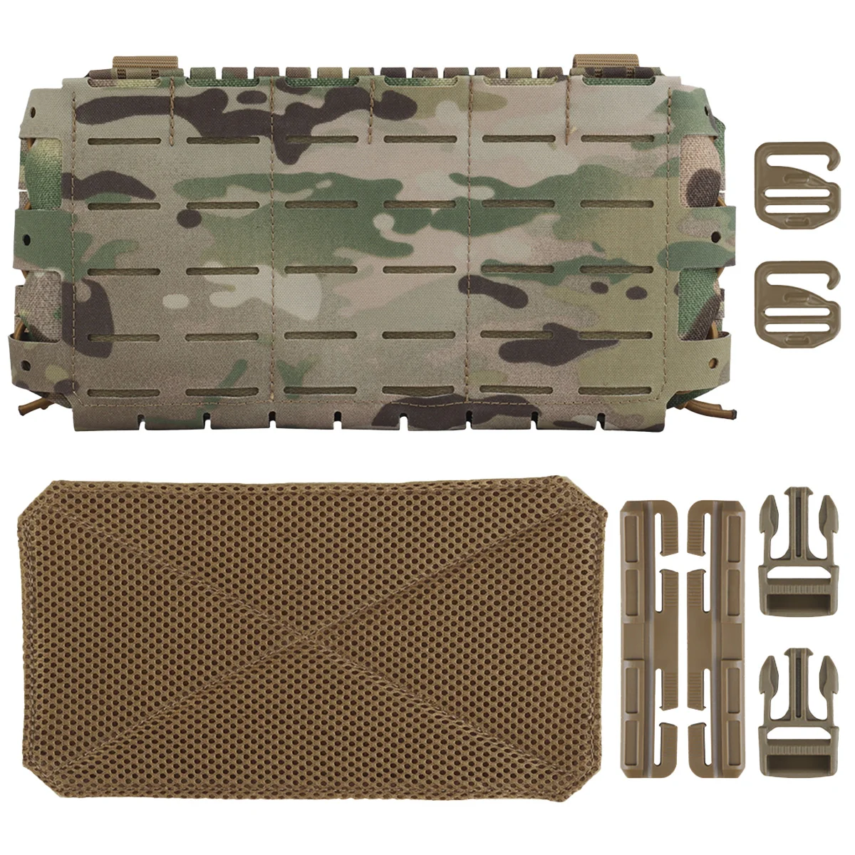 

Triple Magazine Molle Pouch ARC V3 Multi-purpose Tacticl Mag Pouches Laser Cut Hunting Plate Carrier Airsoft M4 AR15 Clip Bag