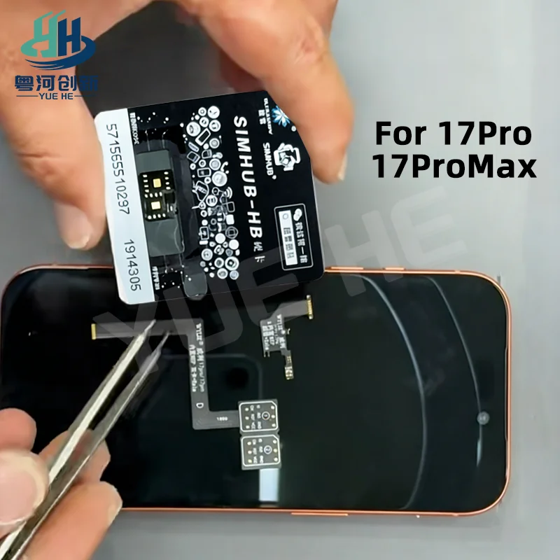 

WYLIE 17P/PM (версия для США) – Встроенный модуль MEP 2SIM ESIM, интегрированное решение, поддержка SIMHUB IC, модификация Dual SIM без сверления для iPhone