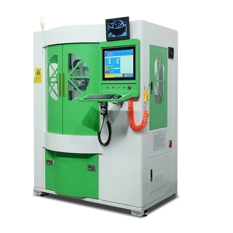 CRYSTAL AWR802VP Small Size Diamond Cutting Alloy Wheel Repair Machine Rim Refurbishment