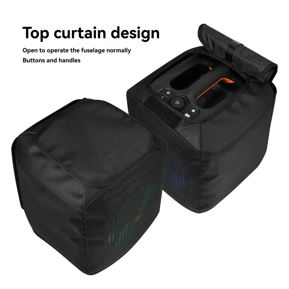 ฝาครอบลําโพงป้องกัน ABXHA สําหรับ JBL PartyBox Encore Essentinal พร้อมที่จับและเคสตาข่ายกันฝุ่น