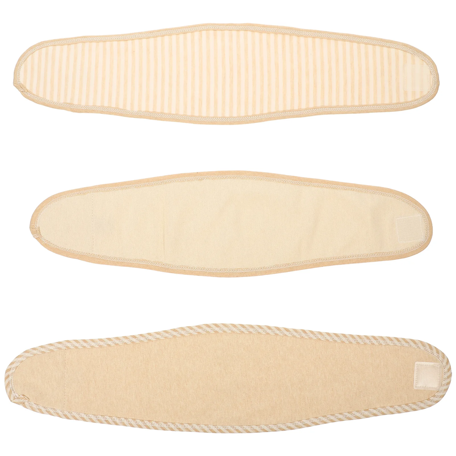 

3Pcs Baby Belly Cover Cotton Band Newborn Protector Comfortable Adjustable Breathable Sweat Absorbing Safe Durable