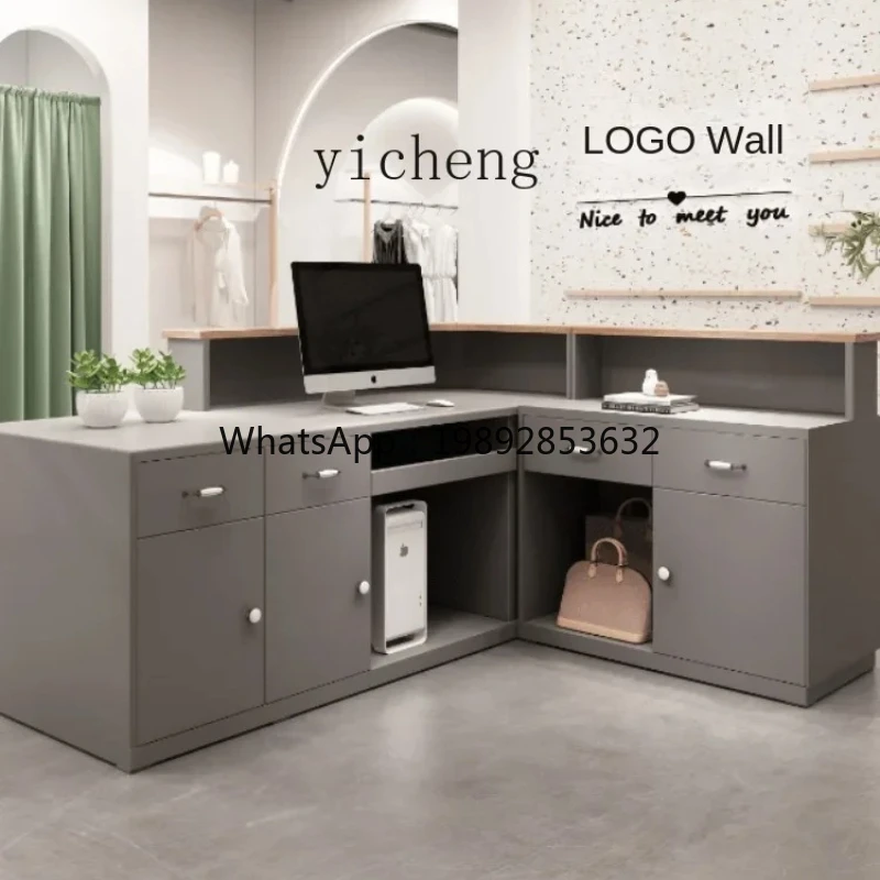 GX Cashier Pharmacy Restaurant Clothing Beauty Salon Hairdressing Shop Small Paint Front Desk Reception Bar