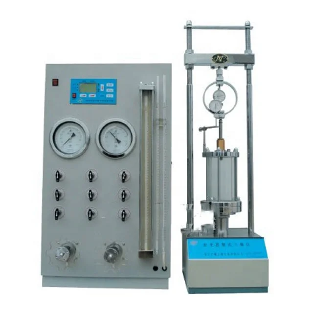 High Quality 60kn Strain Controlled Triaxial Test Apparatus