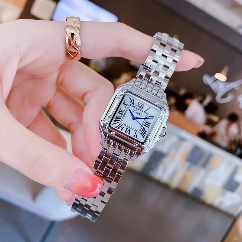 Luxury Brand Women Watch Stainless Steel Quartz Ladies Watches Gift Wholesale Items for Business Free Shipping Relogio Feminino