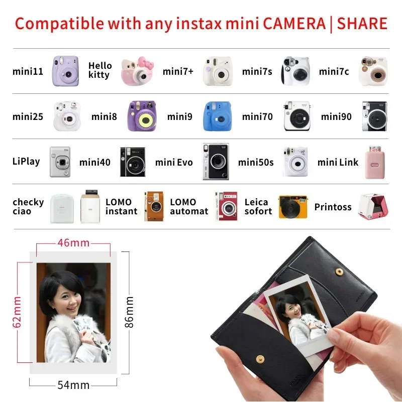 Fujifilm Instax Mini 12 Film White Edge 20 40 60 80 100 Sheets Photo Paper for Fuji instant camera 8/9/11/12/25/40/90/link