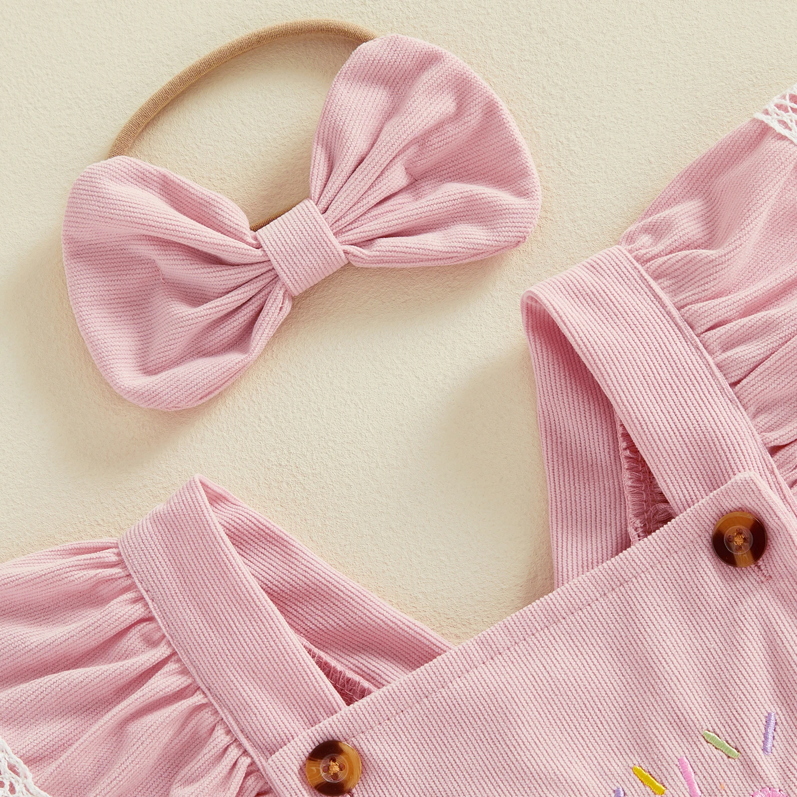 Cake Embroidery Baby Set 4