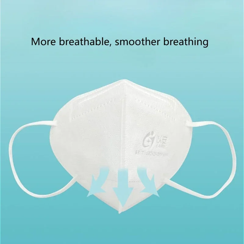 10 قطعة أقنعة الصحة أقنعة الوجه الواقية 5-Layer قناع مرشح محبوكة واقية تنفس أقنعة الغبار KN95 اكسسوارات السلامة #2