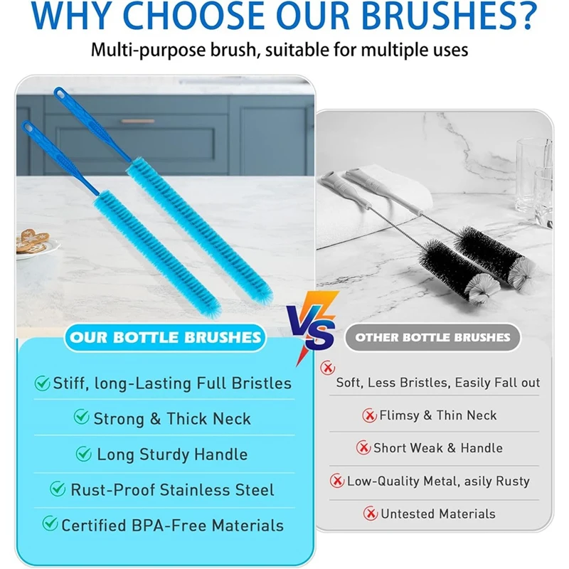 DT16 Refrigerator Coil Cleaning Brush Sewer Set Clog Remover Toilet Sink Bathtub Hair Cleaning Tool Dryer Vent Cleaner Kit