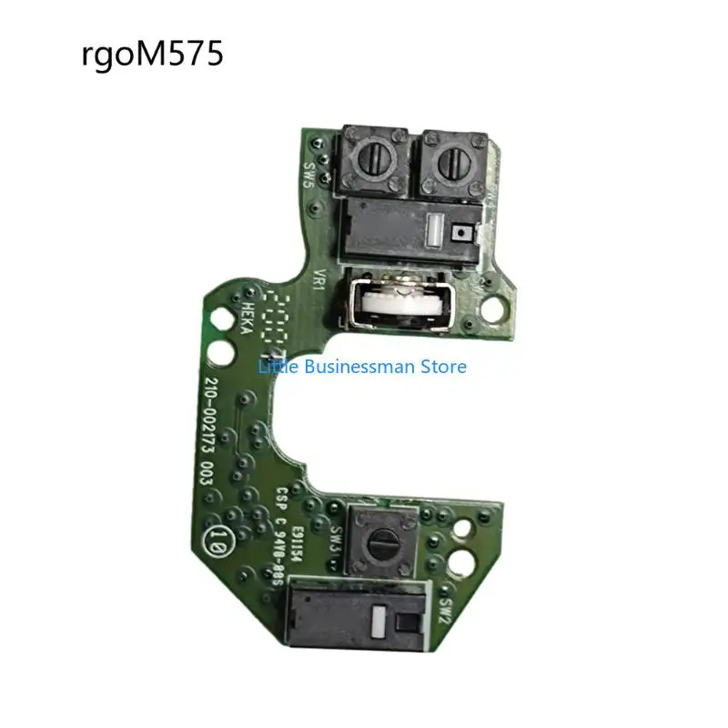 Austausch der Maus-Mikroschalterplatine mit Leiterplattenkonstruktion und Radkomponente, internes Serviceteil für Rad M76A – Detail 6