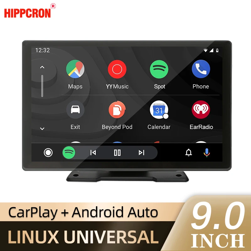 

Universal 9 Inch Car Radio Multimedia Video Player Wireless CarPlay Android Auto Touch Screen MirrorLink For Nissan Toyota