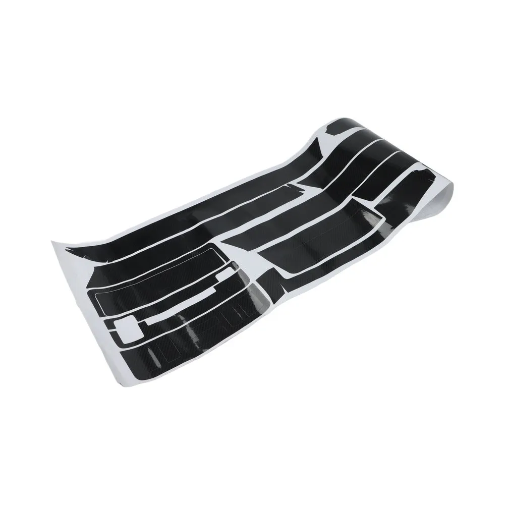 5D Carbon Fiber Vinyl Interior Dash Wrap For For BMW 3 Series E46 1998 2005 Left Hand Drive Compatible Protective Car Sticker