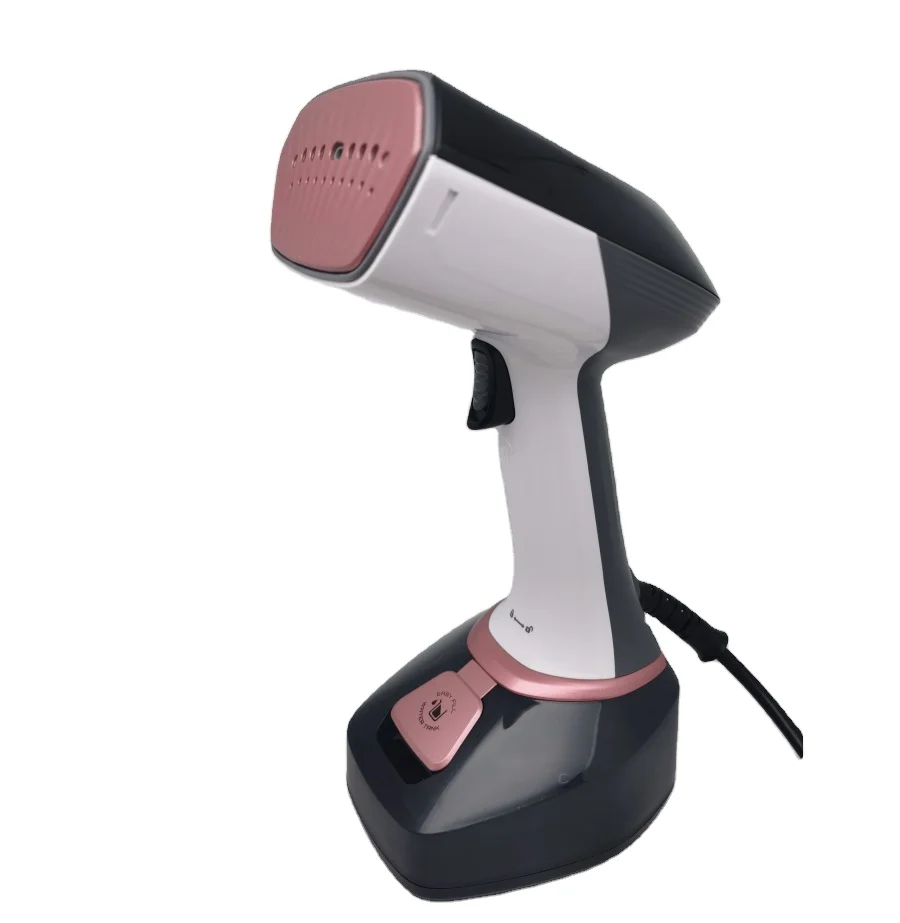 مكواة بخار للملابس المحمولة - مكواة بخار للسفر محمولة مع إيقاف تلقائي وشاشة LCD (1200 وات تسخين سريع، خزان 100 مل، تصميم مدمج)