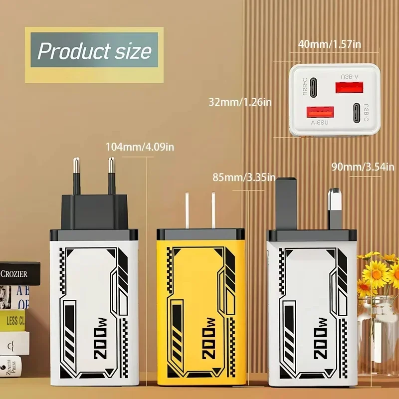 200W Multi-Port Cha…