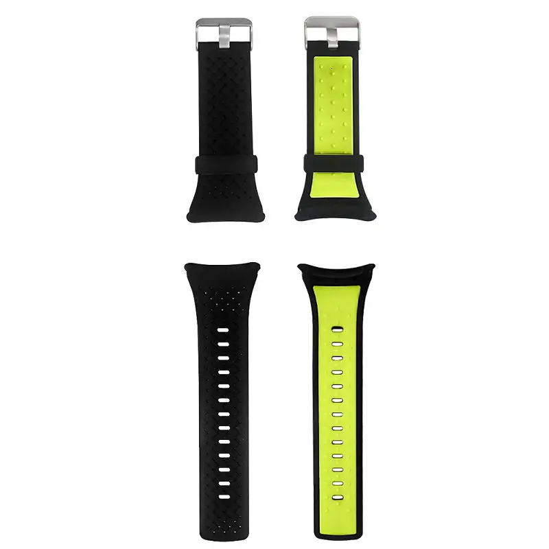 FIFATA 2in1 Colorful Silicone Watch Strap+Soft Silicone Watch Protective Case For Suunto Core Smart Watch Replace Accessories