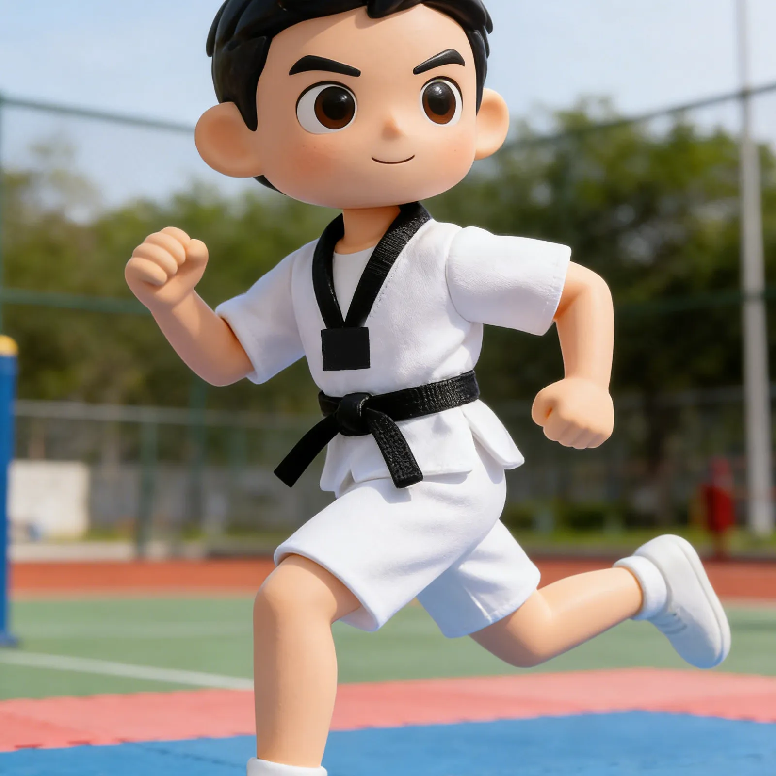 

1Set Karate Uniform for Stuffed Animals with Belt White Taekwondo Bear Outfit Fits 10-12 Inch Bears Martial Arts Costume Role