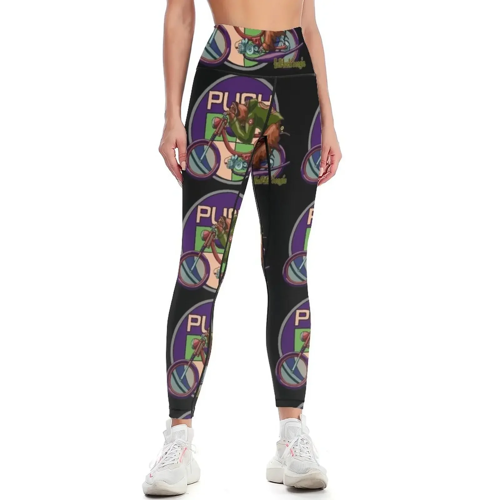 

Mad Mod Puch Sloth Leggings sports woman gym sporty woman gym exercise clothing for high waist Womens Leggings