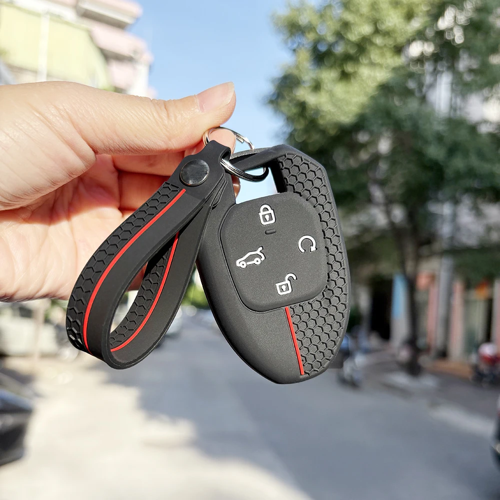 LLavero funda porta llaves para GAC Trumpchi GS7 GS8 GM8 GS5 GA6 GM6 Mbao GS3 accesorios de protección Empow tapas para llaves