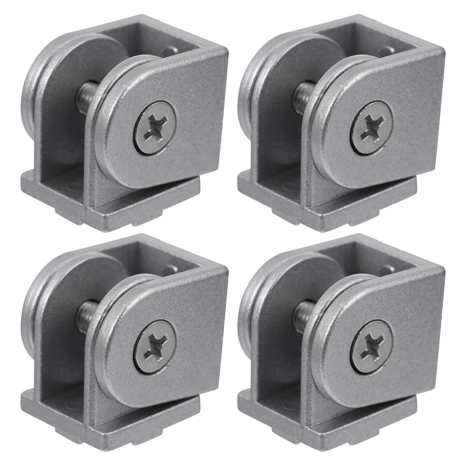 

4pcs Zinc Alloy Pivot Joint Hinge Connector 180 Degrees Tilt Hardware Kit For Aluminum Profiles CNC Routers 3D Printers Robotics