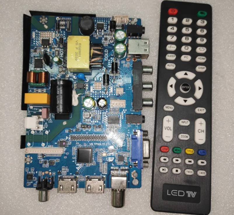 Darmowa dostawa! tp53l72.21 VS.TP53L72.2 trzy w jednym telewizorze płyta sterownicza 2 interfejsy hdmi podświetlenie 35 -- 60v 600ma