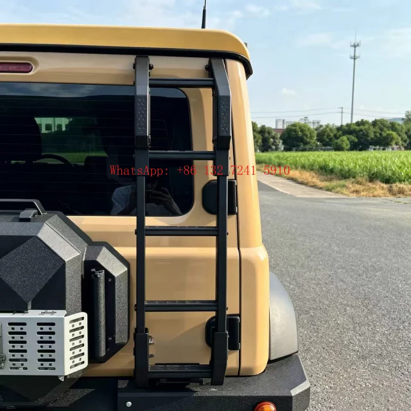 Hongsheng Products: Cross-border Car Modification Parts Suitable for 18-26 Jim B74 Aluminum Alloy Tailgate Ladder