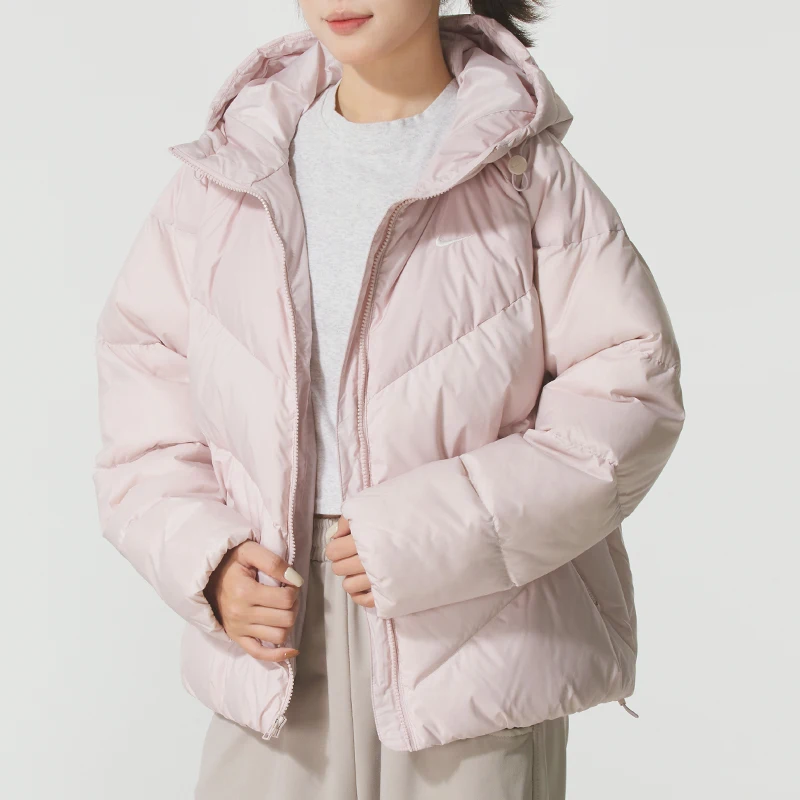 Nike Women's New Winter Short Warm Jacket, Fashionable and Warm Outdoor down Jacket Hv5236-667