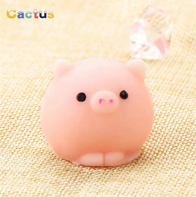 

Pig Ball Squishy Slow Rising Kawaii Mini Mochi Bunny Phone Strap Squeeze Stretchy Pendant Bread Cake Kids Toy Gift