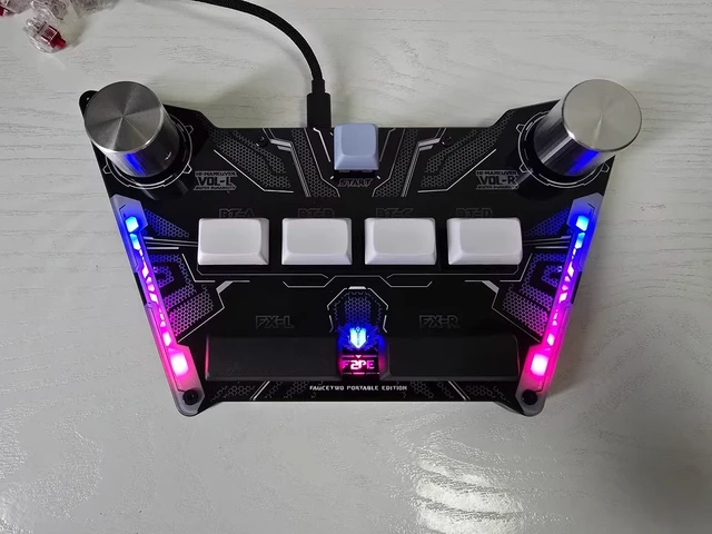 GAMO2 F2PE FAUCETWO Pocket Voltex SDVX DJMAX Мини-контроллер
