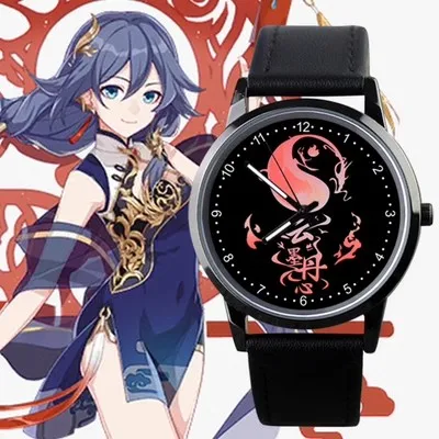 Honkai Impact 3-Montre Mécanique Totem Treize Flame-Chasers, en Acier Inoxydable, Étanche, pour Homme et Femme