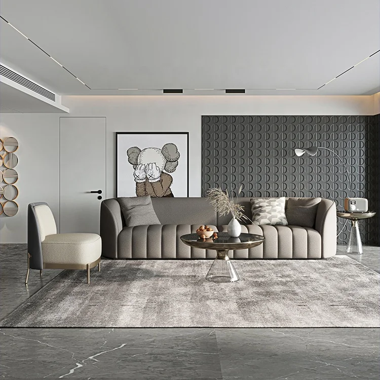 m  Canape Convertible Circular Shape for Edge Banding Living Room Sofas m