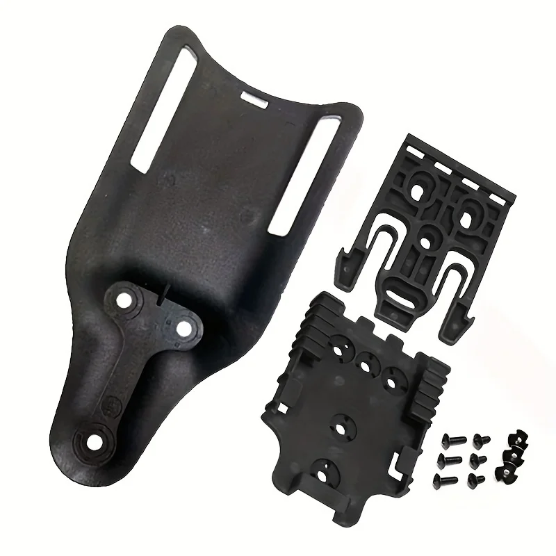 Quick Locking System Bundle Kit Fork And Duty Receiver Plate, For Duty Holsters And Accessories Belt Low Ride Mid Ride