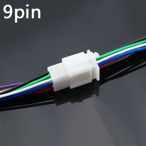 1set 2.8mm 2/3/4/6/9 pin Automotive Quick connection Electrical wire connector Male Female cable terminal plug Kits Motorcycle - Image 7