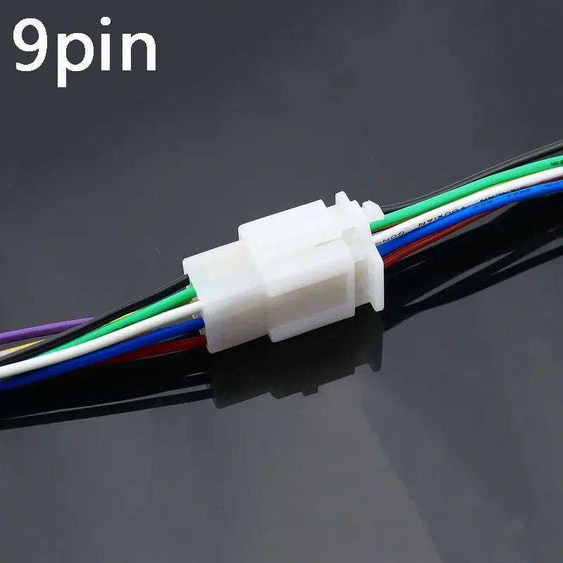 1set 2.8mm 2/3/4/6/9 pin Automotive Quick connection Electrical wire connector Male Female cable terminal plug Kits Motorcycle - Image 7