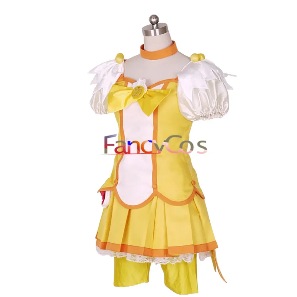 Girl Smile PreCure! Glitter Force Kise Yayoi Glitter Peace Cure Peace Dress Cosplay Costume Anime Adult Kid Halloween Carvinal image 3