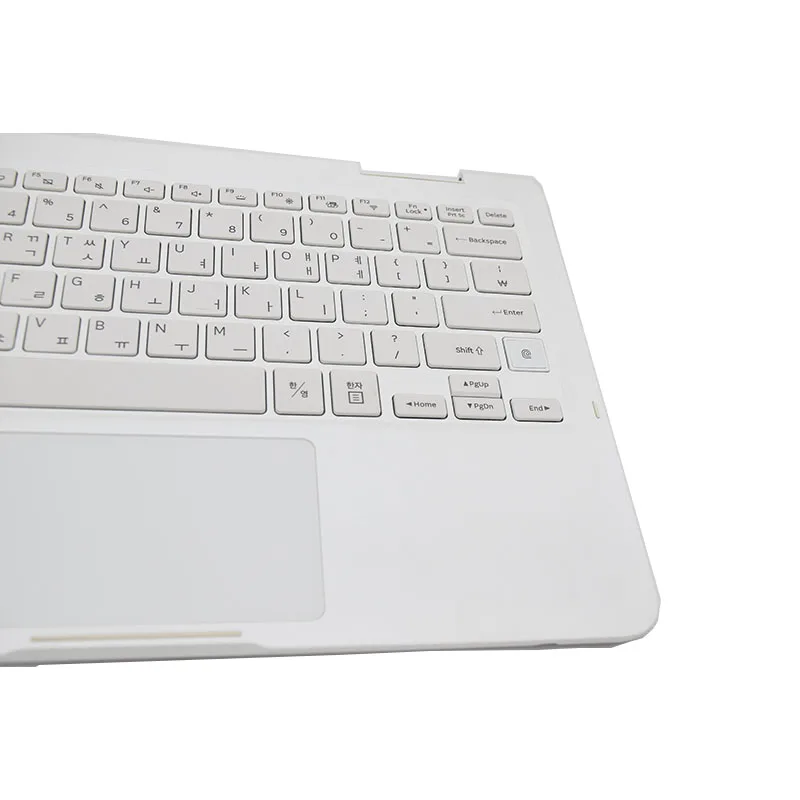 Подставка для рук корейский язык верхний корпус с клавиатурой с тачпадом для Samsung NP930QAA NT930QAA белый цвет