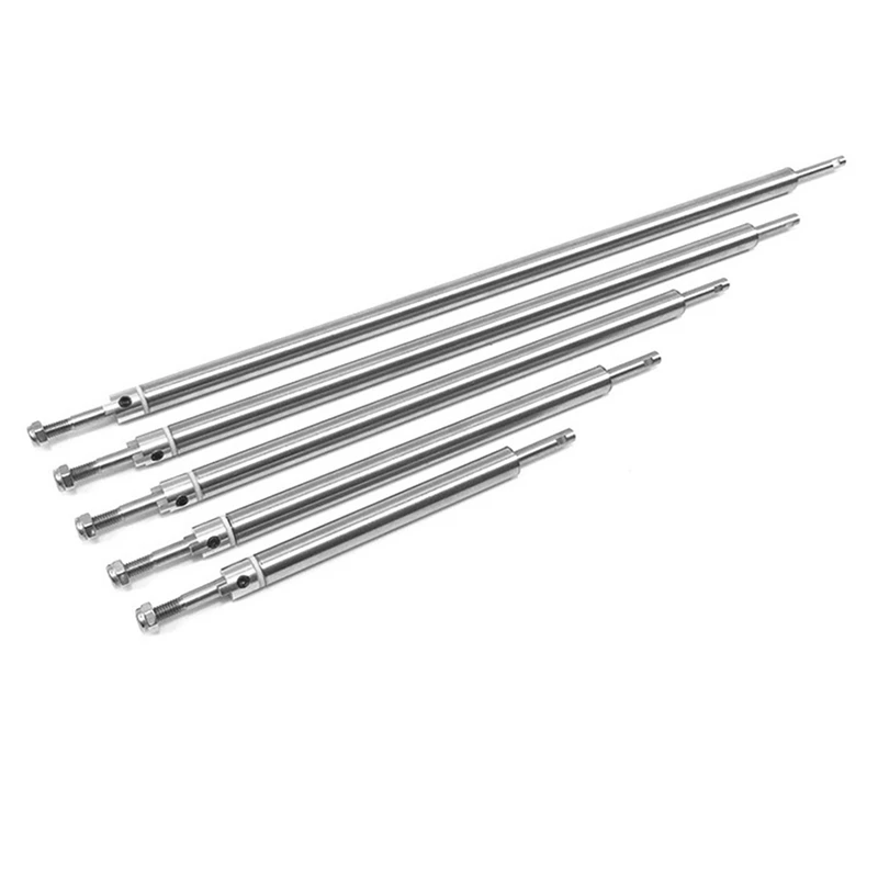 High Precision Watterproof 3Mm Stainless Steel Marine Boat Prop Drive Shafts And Sleeve Tuber Set For RC Boat