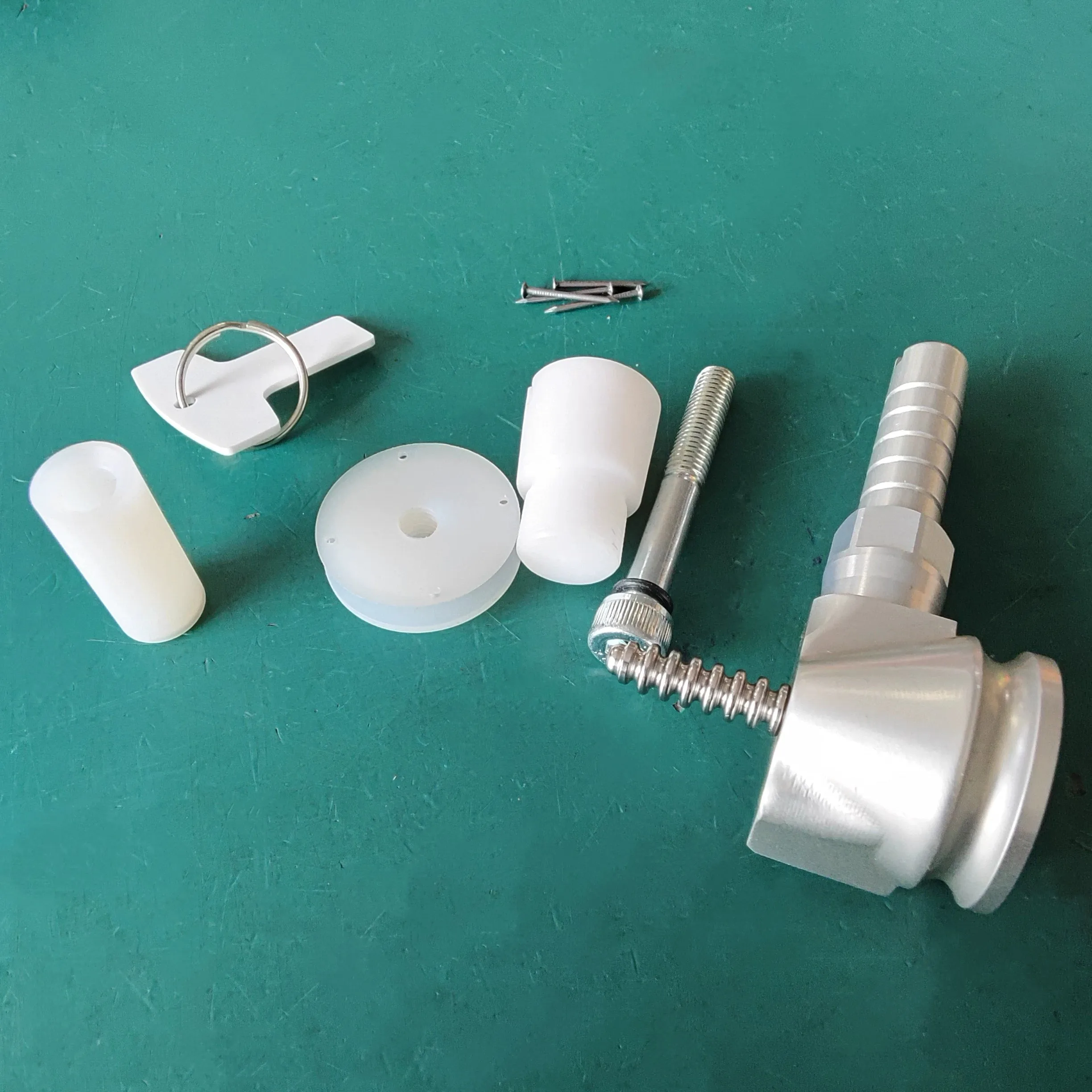 Prosthetic Lock Tapered Built in Silicone Aluminum Magnesium Alloy Socket Adapter Replacement Part for Limb Prosthesis System