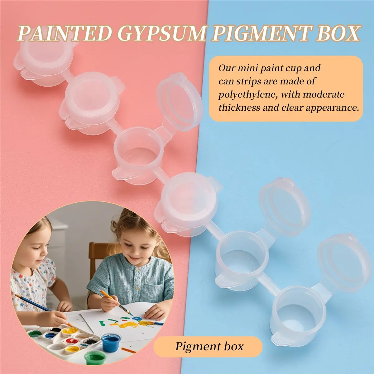 【~-nouveau-a65i】-100-bandes-de-600-pots-vides-pour-peinture-contenants-de-rangement-en-plastique-transparent-pour-peinture-et-artisanat-3-ml-01-oz