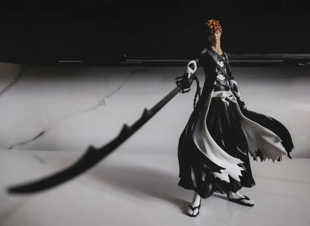 

В наличии: Оригинальная фигурка Bandai Banpresto Bleach Maximatic Kurosaki Ichigo, модель-статуэтка, коллекционная, подарок для мальчиков