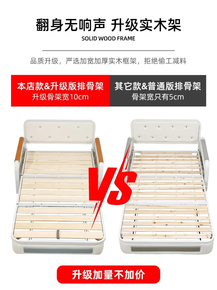 Folding single sofa bed for double