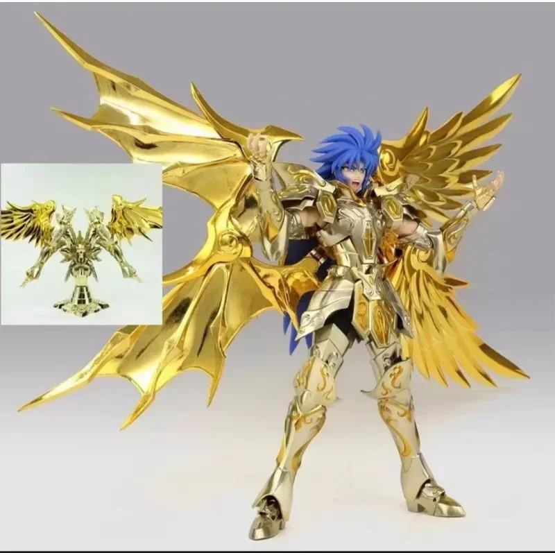 In Stock GT Saint Seiya Myth Cloth EX Gemini Saga Kanon Totem/Object SOG/Soul of God Gold Knights of Zodiac Action Figure Toy